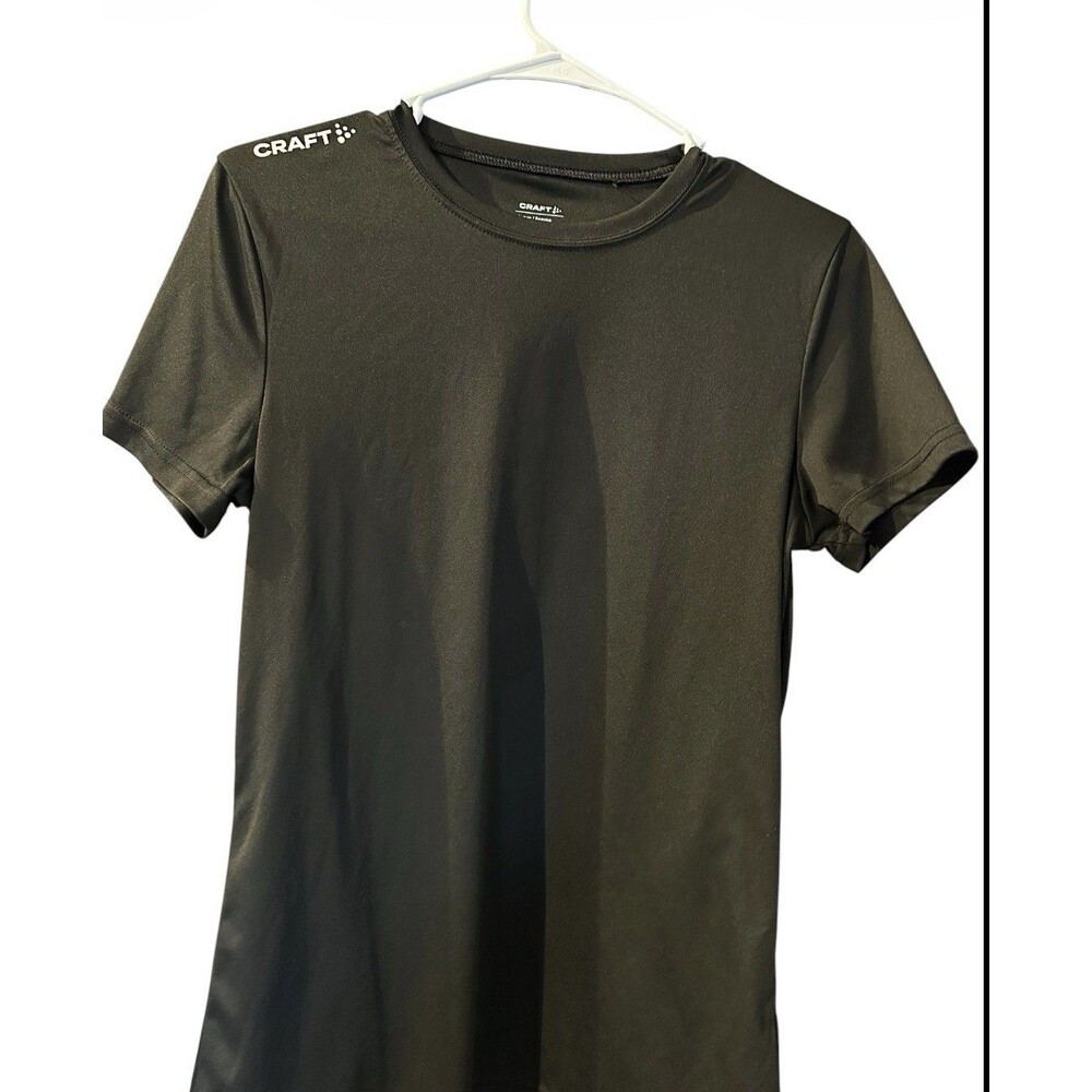 CRAFT Women's S Black Lightweight Crew Neck Short Sleeve Athletic Fit T-Shirt
